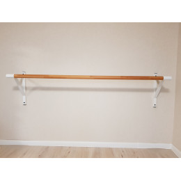 Хореографический станок на стену, однорядный (комплект)