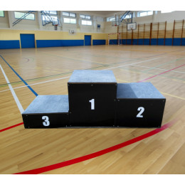 Пьедестал для победителей с покрытием (ковролин)