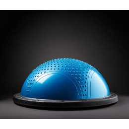 BOSU033-10 Полусфера BOSU гимнастическая, 58см., (синяя) в комплекте с эспандером и насосом (B31652)