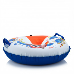 Сноутьюб V76 с рисунком НОВОГОДНИЙ-20. Диаметр - 65 см