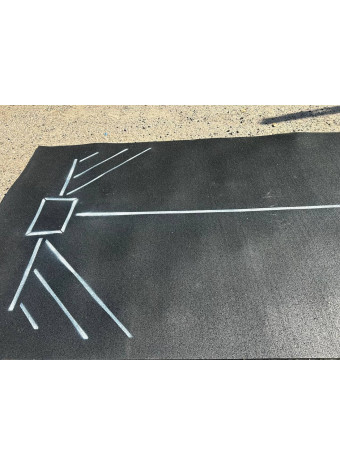 Профессиональный коврик для сдачи нормативов по отжиманиям