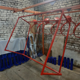 Ворота для флорбола 160см х 115см цельносварные