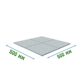 Антирикошетное покрытие 500x500x20мм, комплект - Target