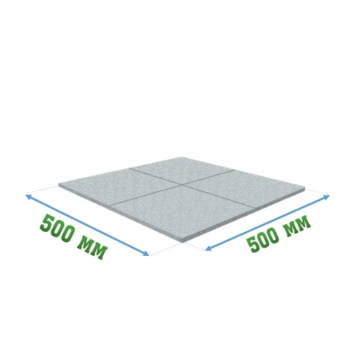 Резиновое покрытие 500x500x20мм Pool 